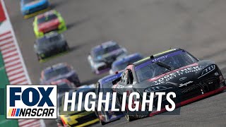 NASCAR Xfinity Series Focused Health 250 Highlights  NASCAR on FOX [upl. by Obe]