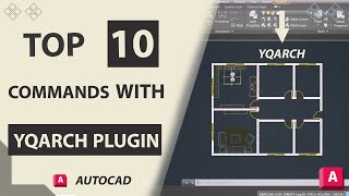 the best 10 autocad commands for yqarchthe best autocad tutorial [upl. by Carlyle]