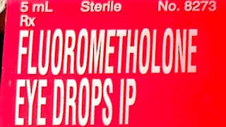 fluorometholone eye drops FML LIQUIFILM [upl. by Bevon]