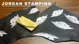 Jordan Leather Foil Stamping Unboxing [upl. by Sesylu371]