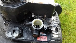 Over Revving Lawn Mower Engine Fix  Briggs and Stratton [upl. by Cowley]