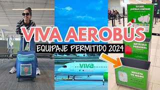 Cambia equipaje permitido de Viva Aerobús en 2024 [upl. by Katti]