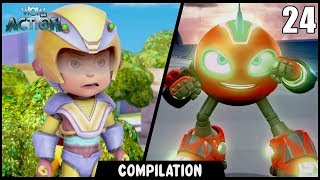 Vir The Robot Boy amp Rollbots  Compilation 24  Action show for kids  WowKidz Action [upl. by King]