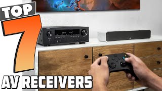 Top 7 Best AV Receivers to Consider Maximize Your Audio 2024 [upl. by Gradeigh]