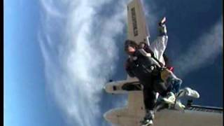 SERGE First Tandem SKYDIVE JUMP 20000 FT [upl. by Airrotal60]