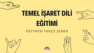 Temel İşaret Dili Eğitimi 1Ders quotAlfabequot  Tuğçe ŞENER [upl. by Anissej]