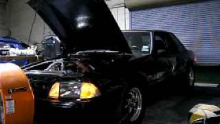 THR 347 Mustang Stroker 7000 RPM Dyno Pull 475 RWHP All Motor NA [upl. by Ahsikcin]