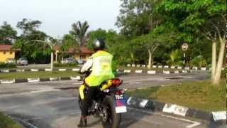 Motorcycle Training for B Full Licence  Part 2 [upl. by Mitzie]