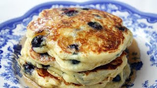 Blueberry Buttermilk Pancakes [upl. by Melburn]