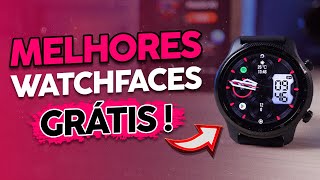 O Melhor App de WATCH FACES GRÁTIS para SMARTWATCH com Wear OS [upl. by Aihsat850]