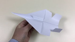 Flugzeug aus Papier  Papierflugzeuge falten [upl. by Lundeen88]