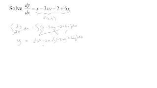 721 Separable Differential Equations [upl. by Mishaan83]