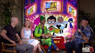 TEEN TITANS GO TO THE MOVIES  Cast Interview [upl. by Orit]