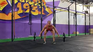 DICAS PARA FAZER O POWER SNATCH  Hangar 193 CrossFit [upl. by Ynohtnad]