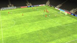 Steaua vs Astra  Rusescu Goal 58 minutes [upl. by Repooc781]