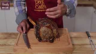 How to Carve the Perfect Rib of Beef  Simply Beef and Lamb [upl. by Nuhsed129]