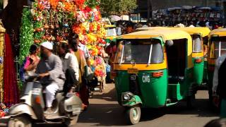 Different modes of transport on the roads in India [upl. by Gavrilla]