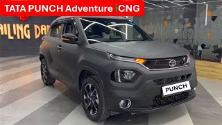 Tata Punch Adventure iCNG Feature and Specs  Best CNG Car with 5 star Safety Rating  TedYogesh [upl. by Drews581]