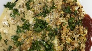 khan spacial omelette chandni chowk delhi 6  khan omelette corner [upl. by Daraj]