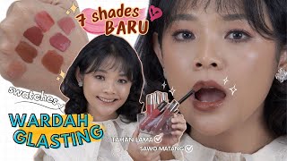 REVIEW 7 SHADES BARU WARDAH GLASTING TERGERCEP BOLD SEMUA SAWO MATANG APPROVED  RIRIEPRAMS [upl. by Atinahs]