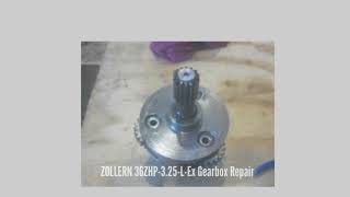 ZOLLERN 36ZHP 3 25 L Ex Gearbox Repair [upl. by Mcclary]