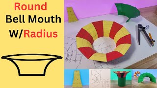 How To Make a Radius Round Bell Mouth [upl. by Osnofla]