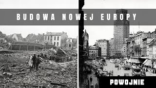 Odbudowa zachodniej Europy po 1945 roku Korzenie Unii Europejskiej Wspólny pomysł Paryża i Bonn [upl. by Safko741]