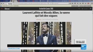 La blague de Laurent Lafitte  premier scandale du Festival de Cannes [upl. by Euqnom]