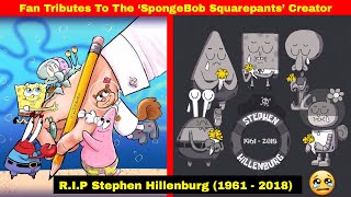 Fan Tributes To The Late ‘SpongeBob Squarepants’ Creator Stephen Hillenburg [upl. by Katerine]