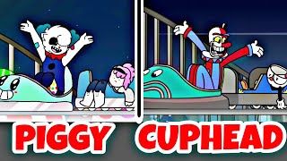 Piggy rap battle piggy  flipaclip Kitty Channel Afnan x Cuphead [upl. by Adabelle582]