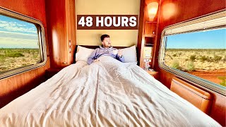 First Class on World’s Longest Sleeper Train  The Ghan [upl. by Inaflahk]