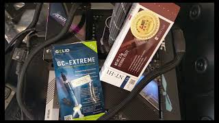 gelid gc extreme vs noctua nt h1  arctic liquid freezer ii 420mm aio  lga 1700  12900k 340w [upl. by Derek324]