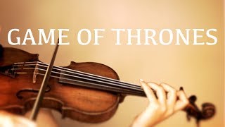 Game of Thrones Theme on violin COVER [upl. by Sup]