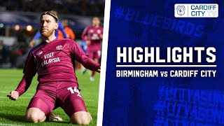 HIGHLIGHTS  BIRMINGHAM CITY vs CARDIFF CITY [upl. by Cynthy100]