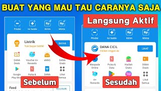 Cara Aktifkan Dana Cicil di Aplikasi Dana Dana Paylater Langsung Aktif [upl. by Ailadgim]