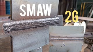 SMAW WELDING 2G TUTORIAL REQUESTED BY FELLOW FILIPINO [upl. by Lillywhite18]