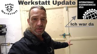 Neue Werkstatt  Update Eisenwaren Messe Köln Wolfcraft Famag [upl. by Alitha]