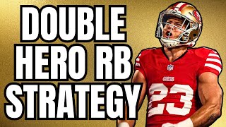 Double Hero RB Draft Strategy  2024 Fantasy Football [upl. by Quinton80]