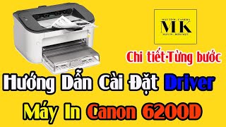 Máy in Canon Lbp 6200d cũ  Hướng dẫn cài đặt và sử dụng in 2 mặt [upl. by Kehoe492]