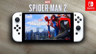 Marvels SpiderMan 2  Nintendo Switch Oled Gameplay  Remote Play [upl. by Eiloj]