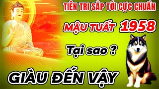 TIẾT LỘ THIÊN CƠ CỰC CHUẨN TỬ VI SẮP TỚI  MẬU TUẤT 1958 VÌ SAO BẤT NGỜ ĐỔI ĐỜI GIÀU TRONG CHỚP MẮT [upl. by Heidy]