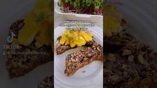 GrainFree Multiseed High Protein  High Fibre Bread 🌿🍞 shorts homemadebread bread recipe yum [upl. by Kama]