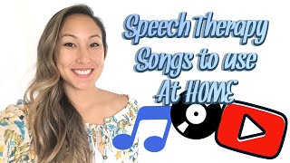 Speech Therapy Songs to use at HOME [upl. by Anar]