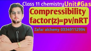 Compressibility factor  ideal gas equation  deviation of real gas from ideal gas  zafaralchemy [upl. by Redla388]