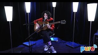 PALE WAVES quotKissquot Acoustic on PURE [upl. by Garner]