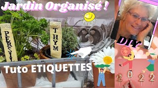 🌱Comment Réaliser des Etiquettes de Potager ou de Jardin Aromatique ©A63 [upl. by Judd]