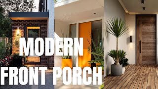 Modern Front Porch Decor Ideas Welcoming Front Porch and Entrance Design and Inspo [upl. by Winifred]