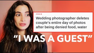 Hungry Photographer That Deleted WEDDING Photos WAS A GUEST UPDATE [upl. by Raymond]