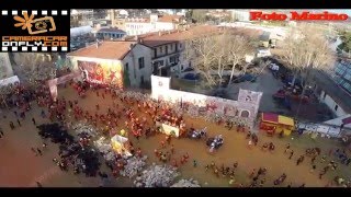 IMMAGINI PAZZESCHE  Battaglia delle Arance Vista dal Drone Carnevale Ivrea [upl. by Aroel]