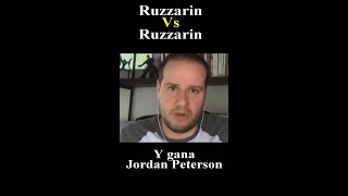 Diego Ruzzarin Vs Diego Ruzzarin Y gana Jordan Peterson shorts [upl. by Anelis982]